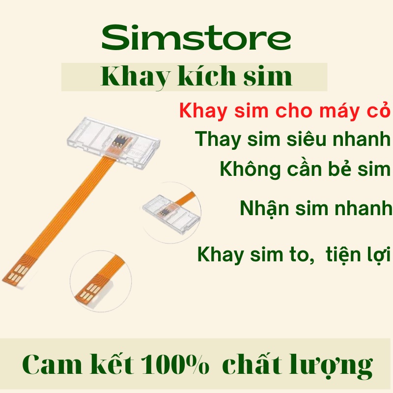 Khay Kích Sim Dành cho iphone , nokia , đt đời thấp