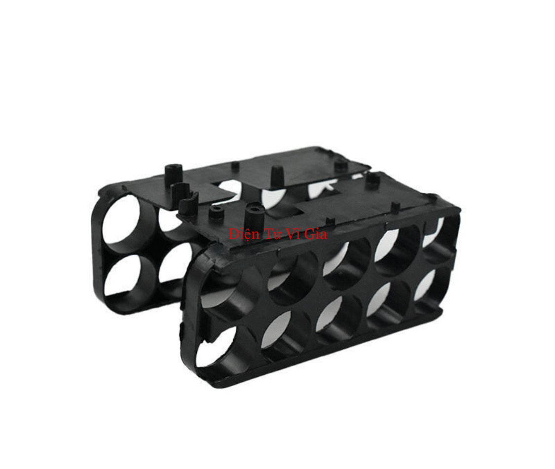 Khung Pin 5S2P 10 cell 18650 cho Pin Makita Nhựa ABS