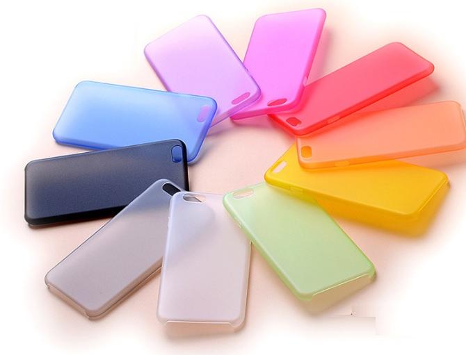 Combo 4 ốp lưng iPhone 7 Plus/8 Plus Ốp điện thoại Case Ultra thin mỏng nhám mịn màu đen đỏ xanh trắng đẹp thời trang  (không bị ố vàng )