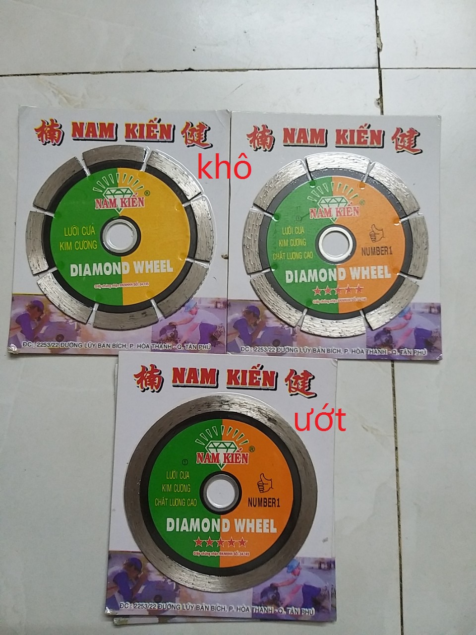 [HCM]Lưỡi cắt gạch nam kiến 100mm 105mm lưỡi khô lưỡi ướt ( 1 tấc) lưỡi cắt đá hoa cươngluoi cat gach nam kien 100mm 105mmluoi kholuoi uotluoi cat da hoa cuong 105mmlưỡi cắt gạch đálưỡi cắt bê tônglưỡi cắt đá graphite 105
