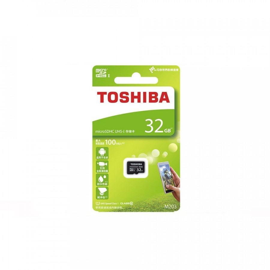 [HCM](CHÍNH HÃNG 100% BẢO HÀNH 5 NĂM) Thẻ nhớ Toshiba 32GB MicroSDHC UHS-I U1 100MB/s