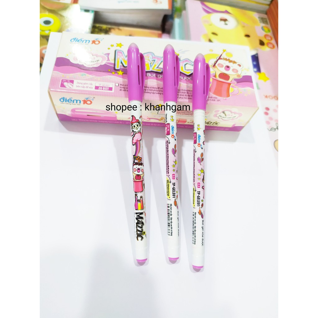 [HCM]Bút Gel Xóa Được Mazic