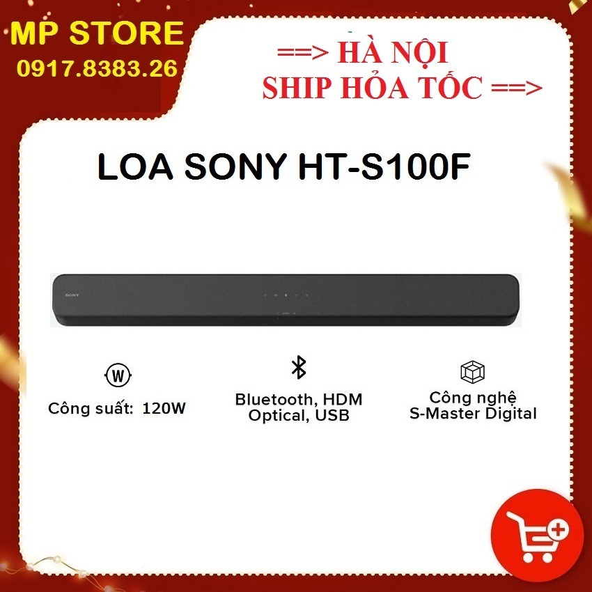 [FREESHIP] Loa thanh soundbar Sony 2.0 HT-S100F