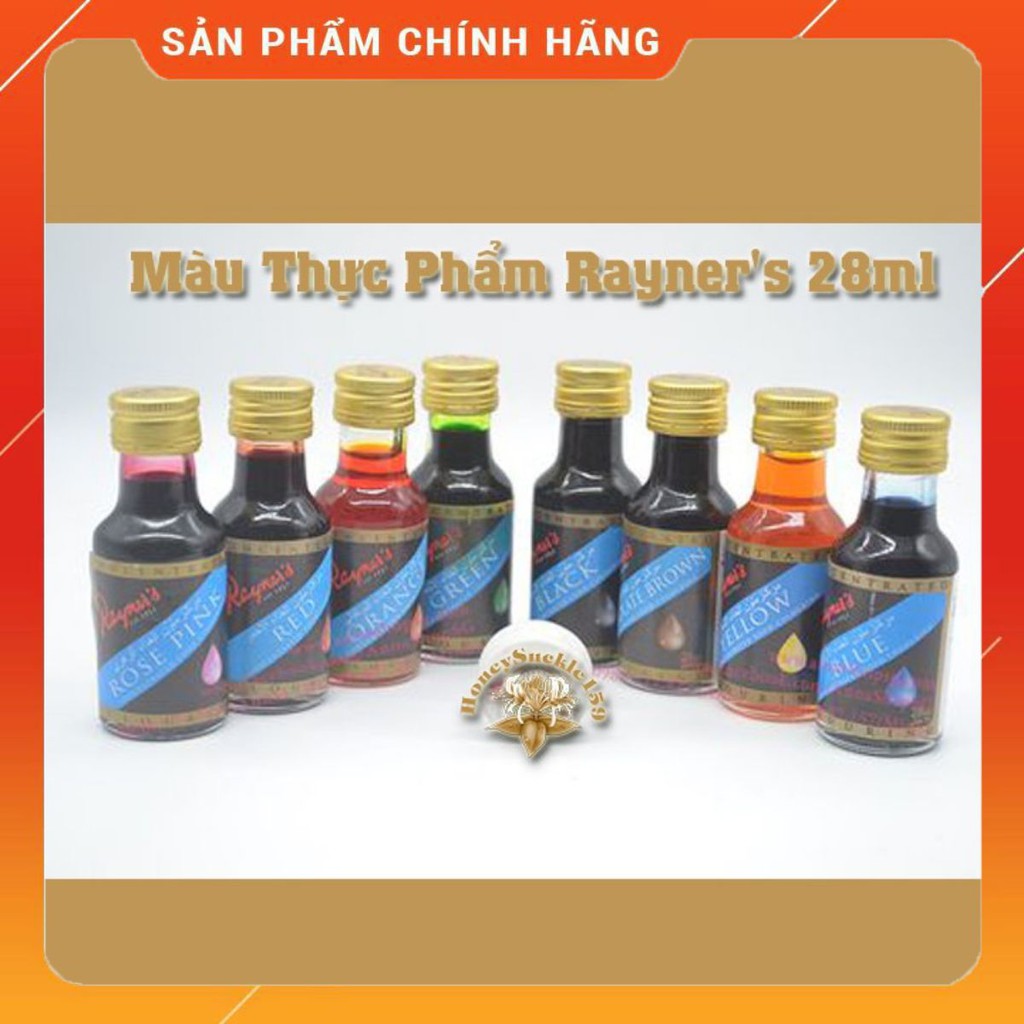 Màu thực phẩm rayner's chai 28ml