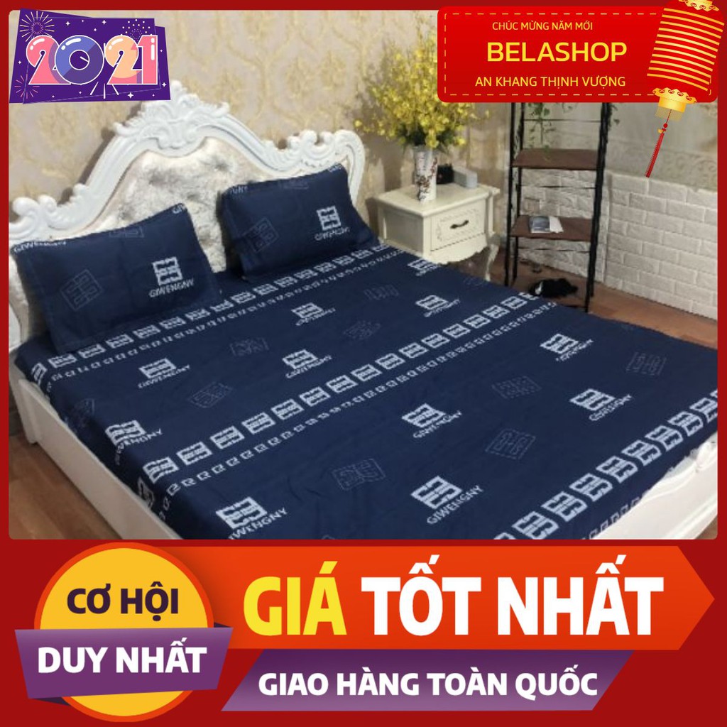 Set ga gối 1m8 cotton poly m0063356