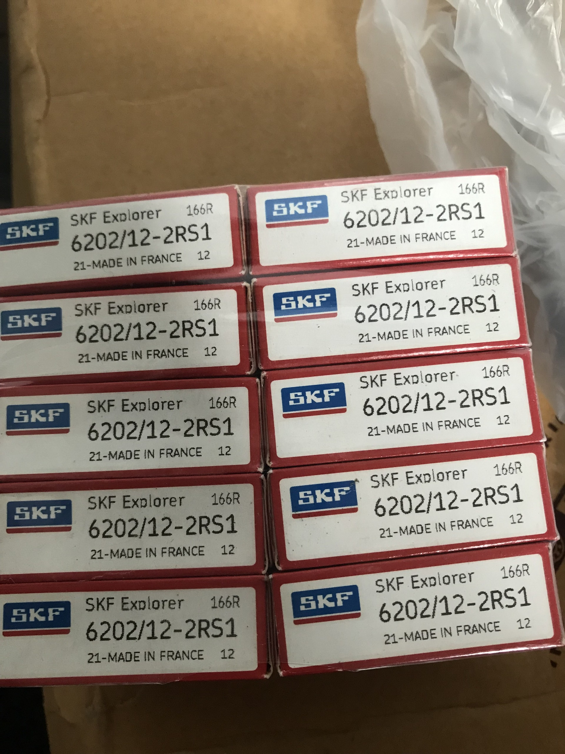 Vòng bi· 6301/15 và 6202/12 skf - chất lượng cao - giá tốt