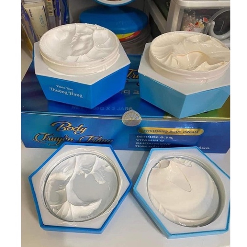 Bộ kem body truyền trắng hàn quốc vip white thượng hạng