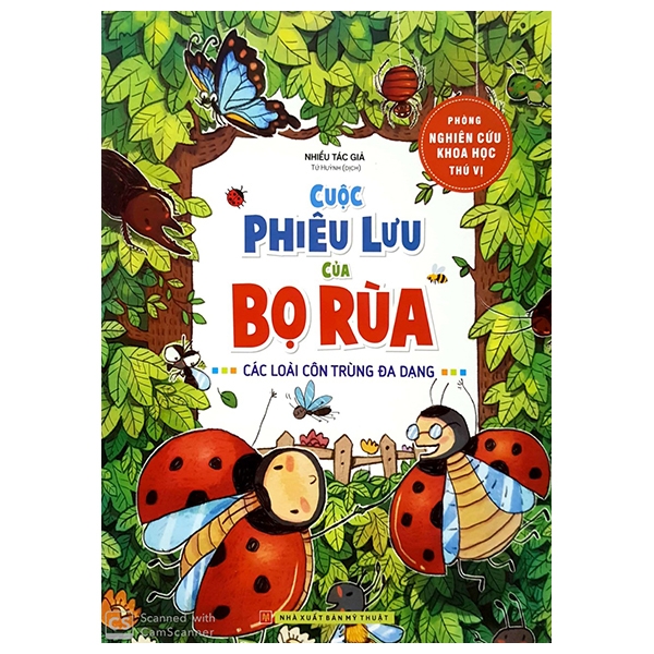 Fahasa - phòng nghiên cứu khoa học thú vị - cuộc phiêu lưu của bọ rùa - các loài côn trùng đa dạng