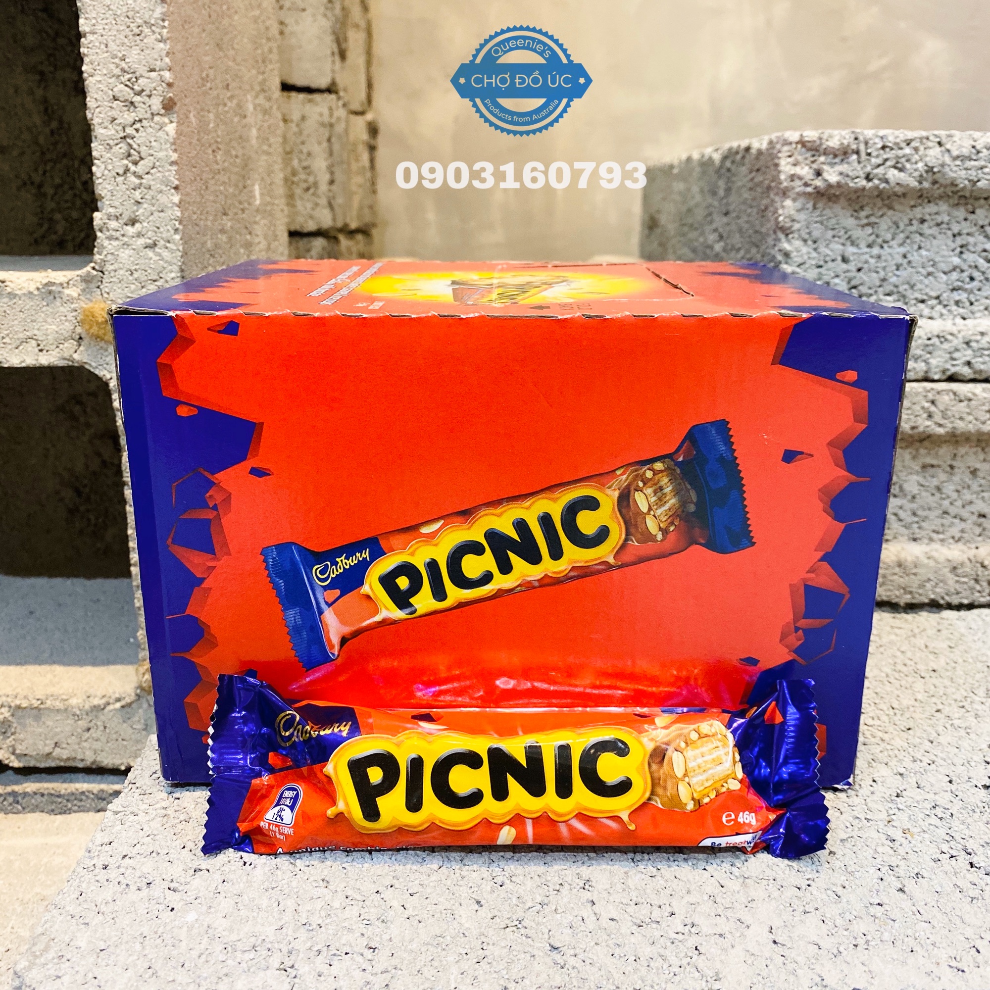 🍫 Chocolate CADBURY Picnic 🍫 nhập Úc