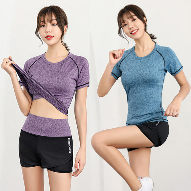 Bộ đồ tập Gym - Set quần đùi và áo tay ngắn (KENZI22)