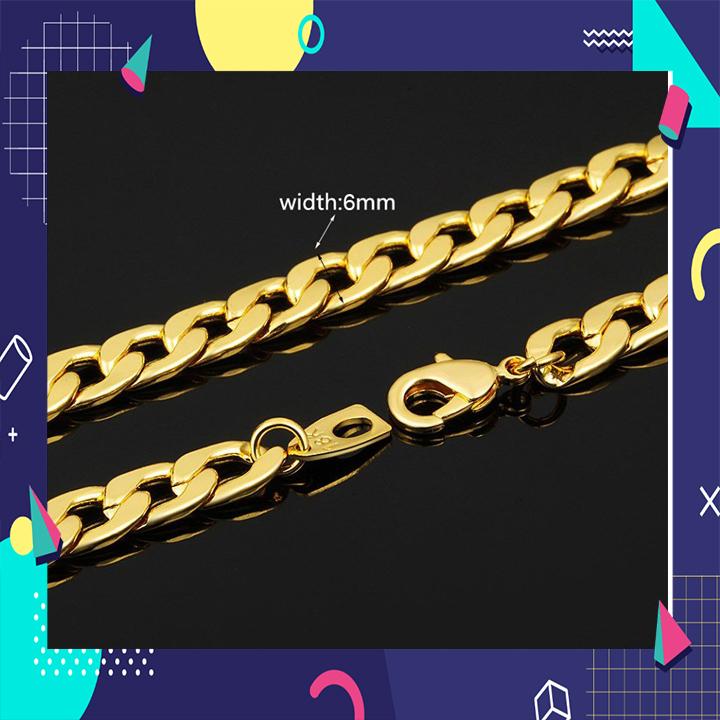 Dây chuyền nam mạ vàng Bracelet