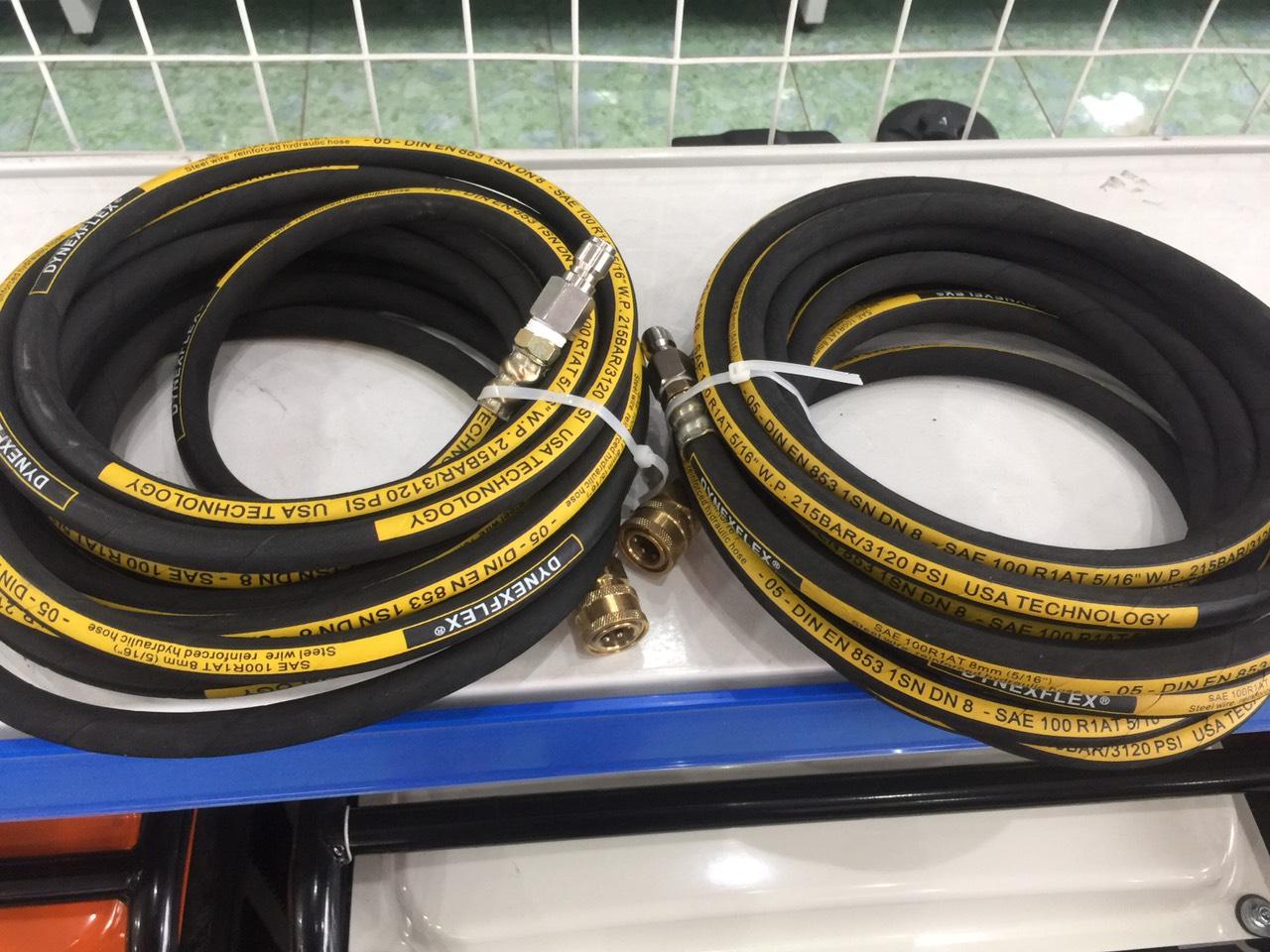 Dây rửa xe áp lực cao bố thép 15m
