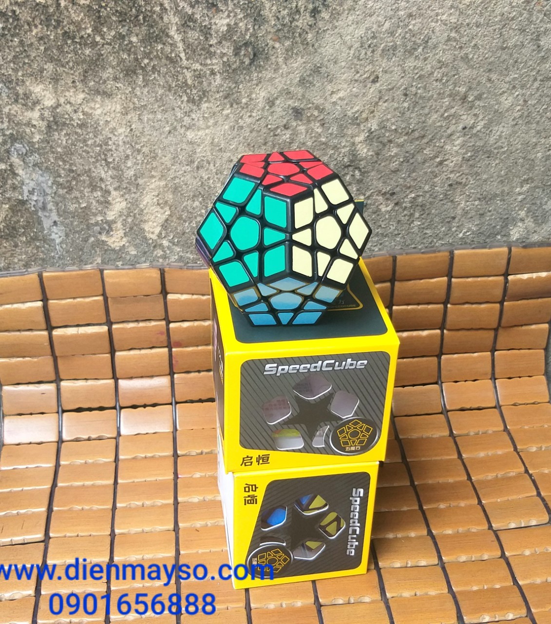 Đồ Chơi Rubik Megaminx Biến Thể 12 Mặt Qiyi PeedCube Giá Rẻ Khối Lập Phương Xoay Trơn mượt
