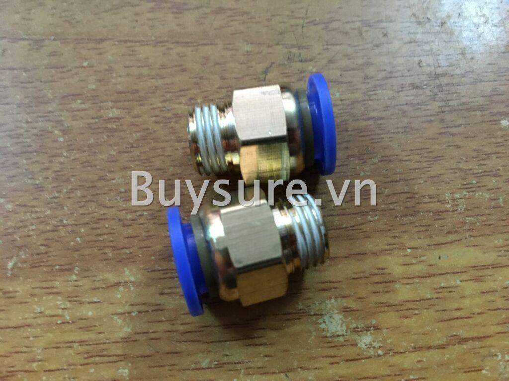 Bộ 2 ren ngoài 13 sang ống nhấn 10