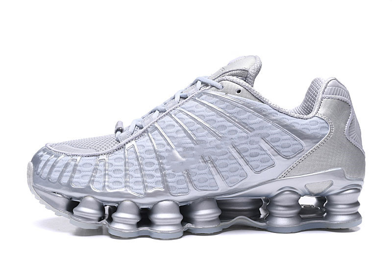 Giày Đôi Mới 2022 Giày Nam Nữ Cỡ Lớn Giày Thể Thao Shox Giày Chạy Bộ Trụ TL 36-46 - 5