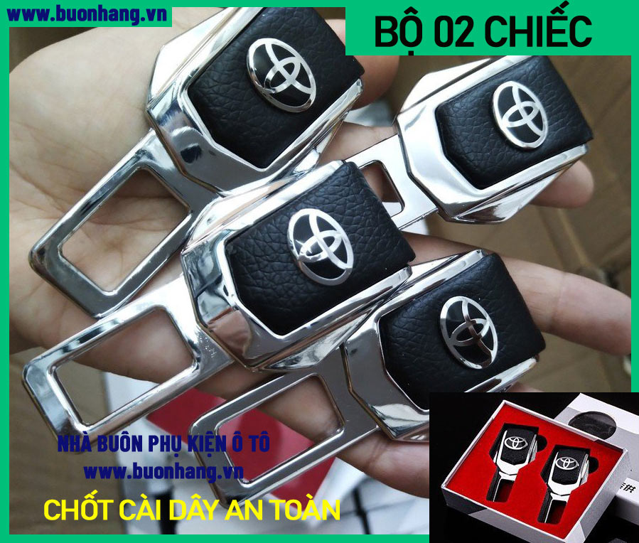Chốt cài dây an toàn, chốt ngắt chuông ô tô, chốt dây an toàn, BỘ 02 CHIẾC, chốt cài dây an toàn xe ô tô