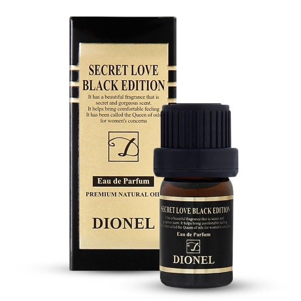 Nước hoa vùng kín Dionel Secret Love Black Edition Eau De Parfum Premium Natural Oil 5ML (Che tên sp)