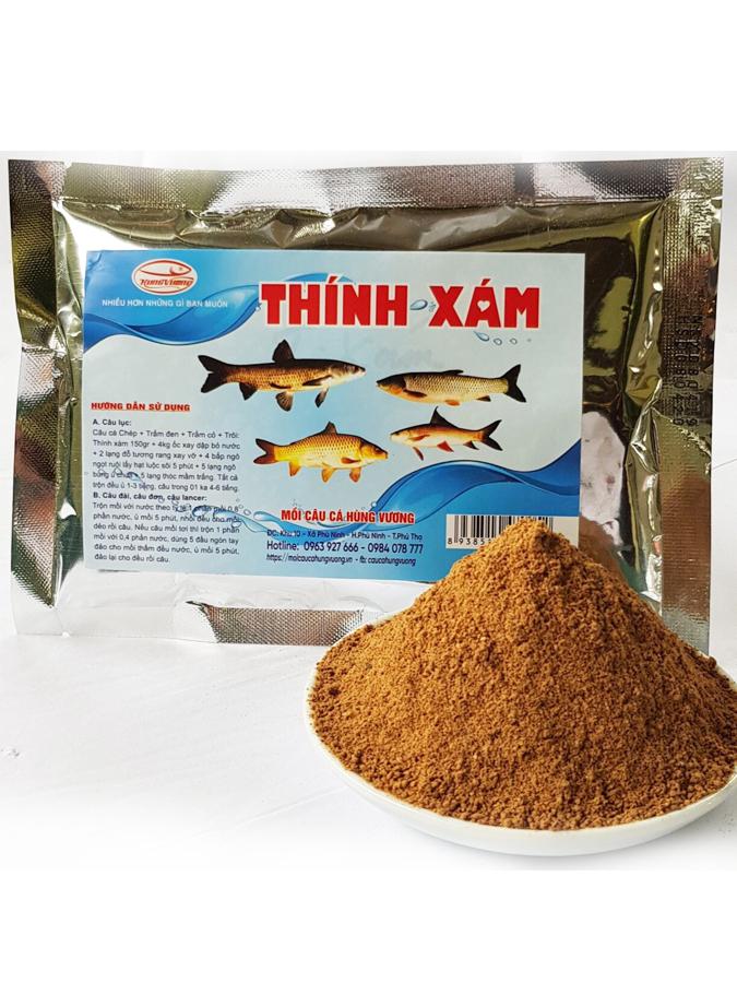 Thính xám loại 150gr  dùng Câu cá Chép, câu cá trắm đen