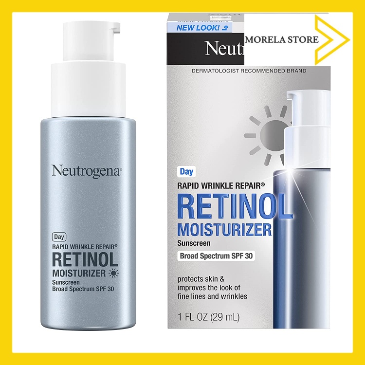 [HCM]Kem dưỡng ẩm chống lão hóa Neutrogena Rapid Wrinkle Repair Moisturizer SPF30 29ml (hàng mẫu mới)