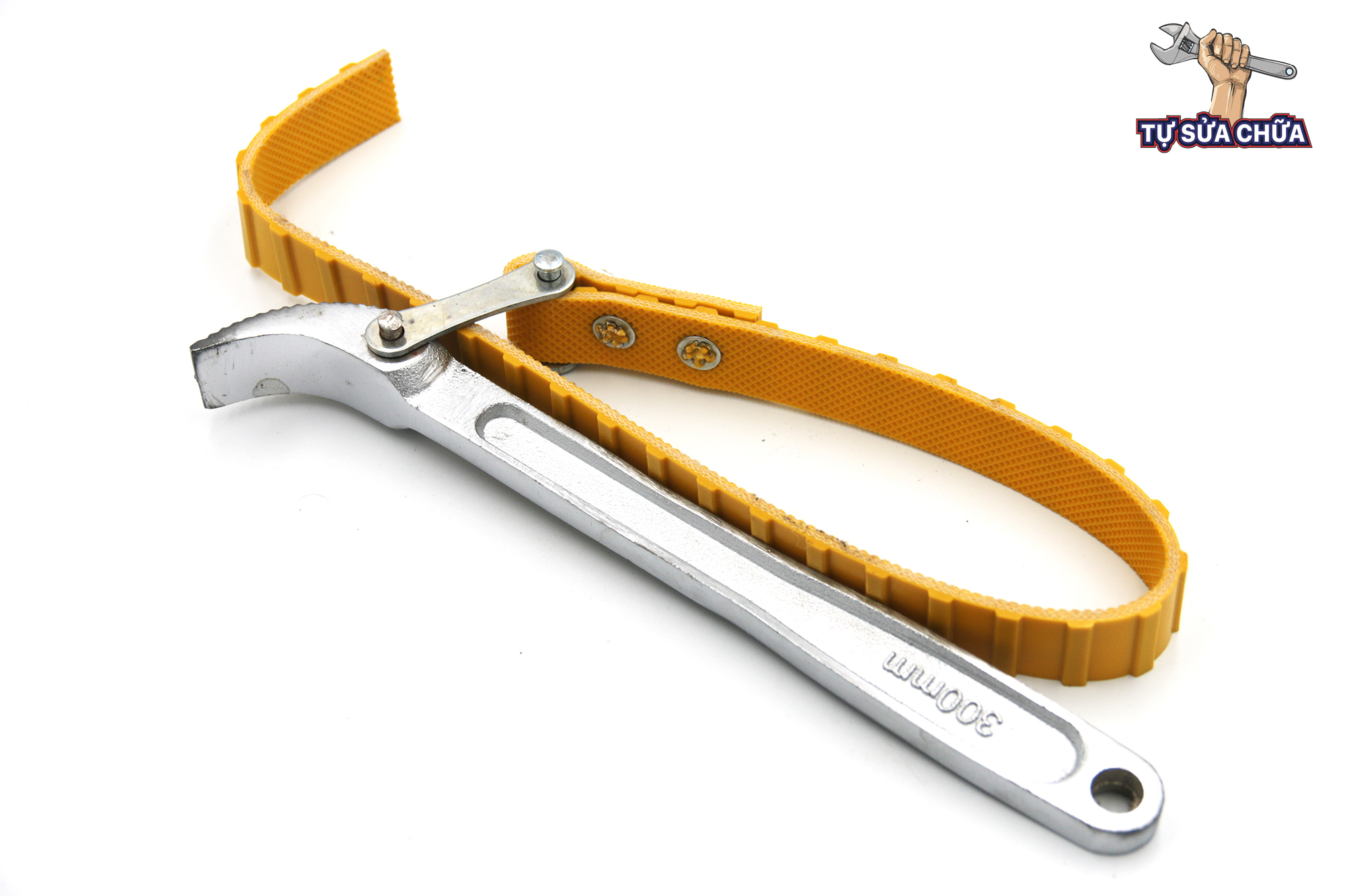 Cờ lê dây da  FQ 12- 300mm chuyên mở ống nước bu lông cỡ to mở tháo lọc dầu, dùng để xiết, giữ chặt các đường ống có kích thước lớn, bề mặt kim loại bóng