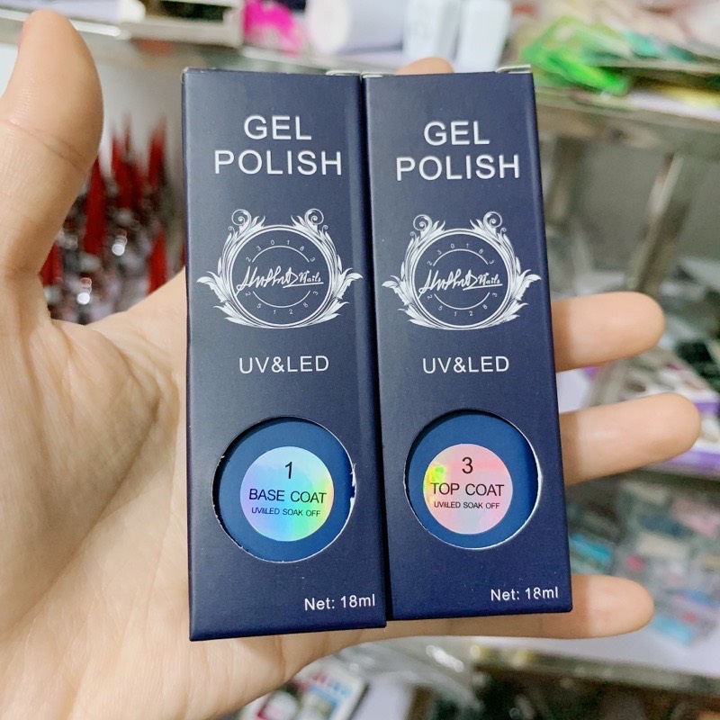 Base top Ruby siêu bền siêu chắc - an toàn cho người sử dụng, dòng liên kết bóng cường lực MOON NAIL