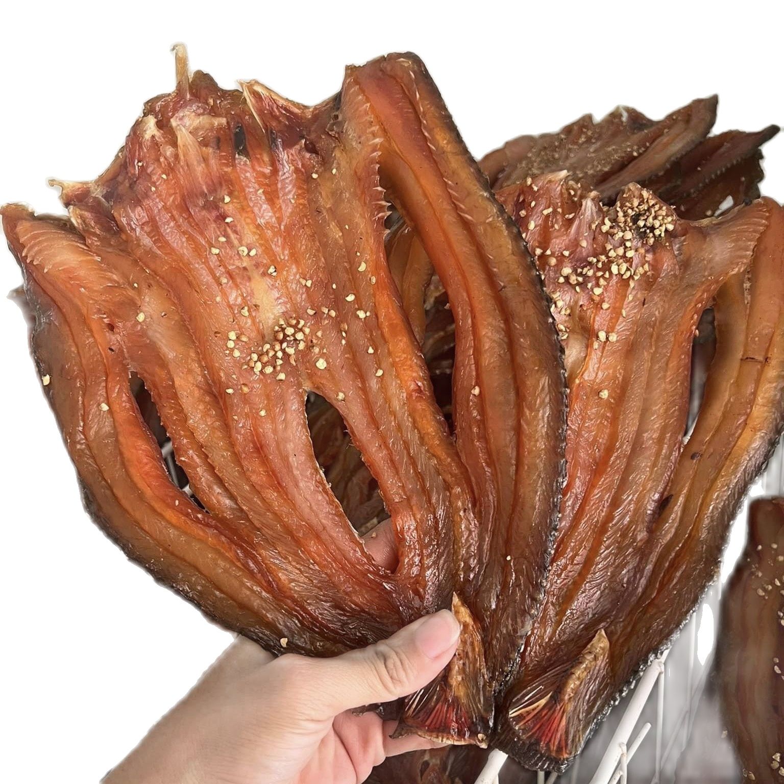 Khô cá lóc tiêu sọ - khô hoàn toàn chuẩn xuất khẩu 5 nắng - ship toàn quốc - khô nhà gà
