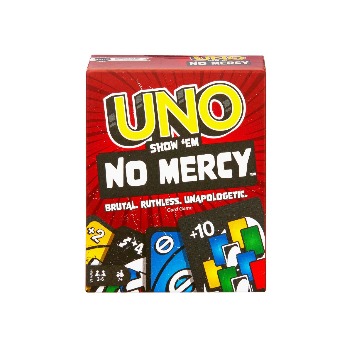 Đồ Chơi Mattel Trò Chơi Trí Tuệ UNO NO MERCY HWV18
