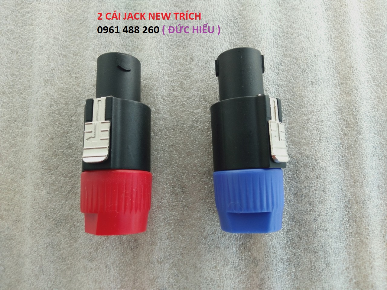 2 CÁI JACK NEUTRIK - DẮC SPEAKON