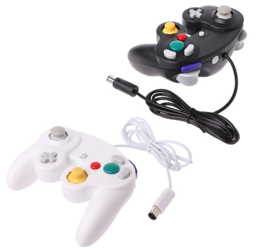 Tay cầm chơi game có dây ngc gamecube