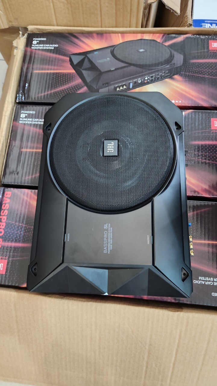 Loa sub gầm ghế ô tô cao cấp jbl basspro