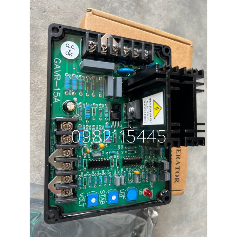 Mạch AVR Trực Tiếp Máy Phát Điện  - Điều Chỉnh Áp Tự Động 8-12-15AH