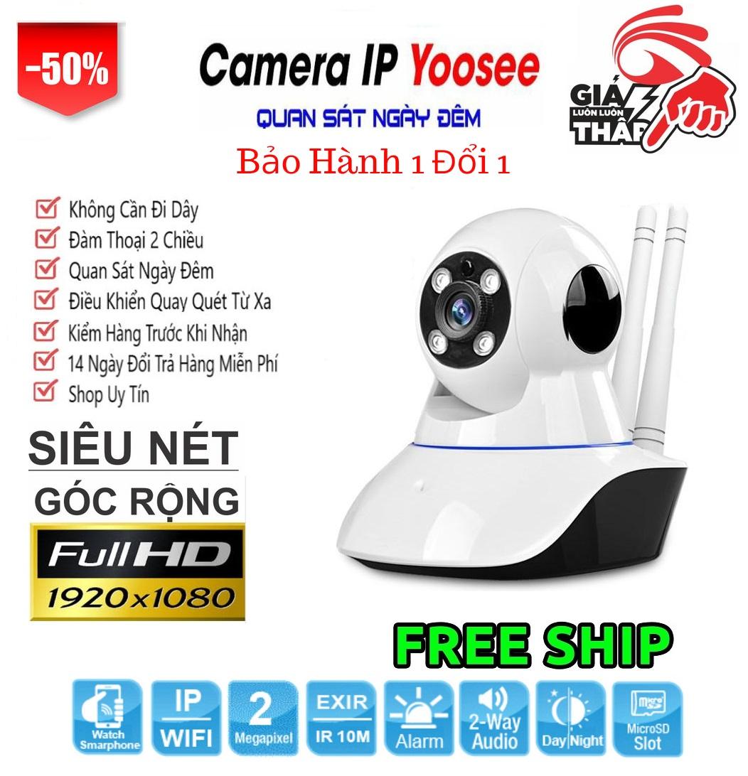 Camera full hd, camera trong nhà yosee 2 dâu full hd 1920x1080, camera quan sát, camera giám sát, lắp đặt camera, camera ip, ⭐camera giám sát trọn bộ⭐ bảo hành toàn quốc