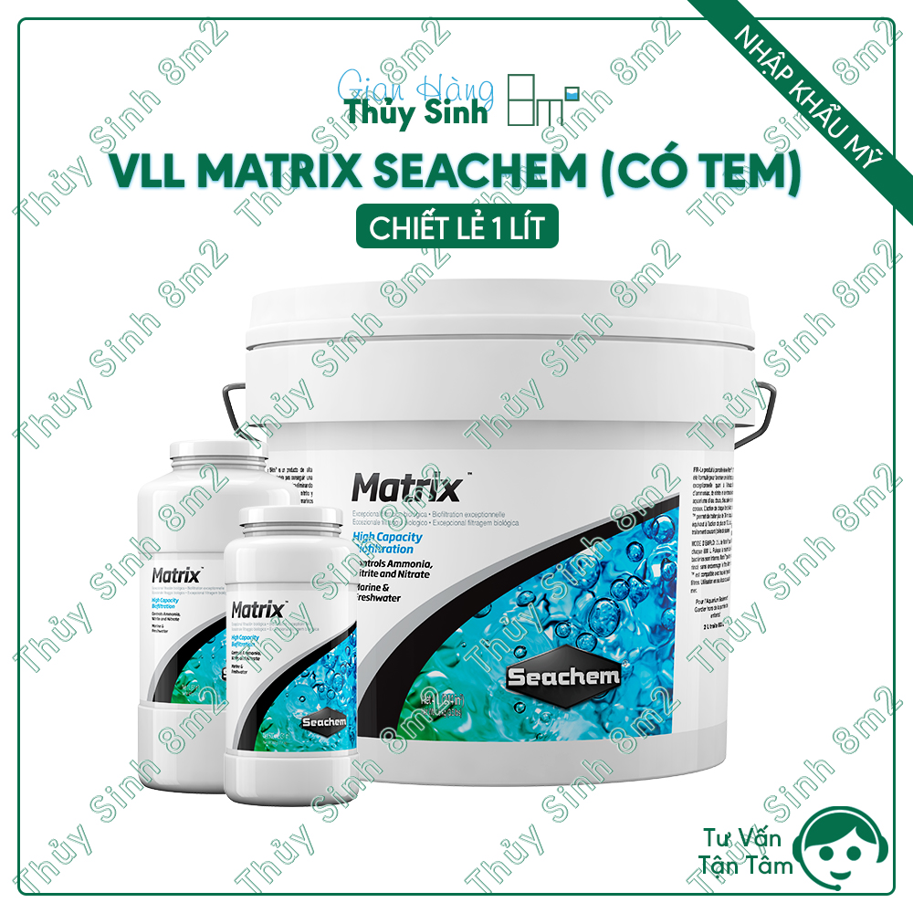 Seachem matrix & matrix pond vật liệu lọc hồ cá | 8m2