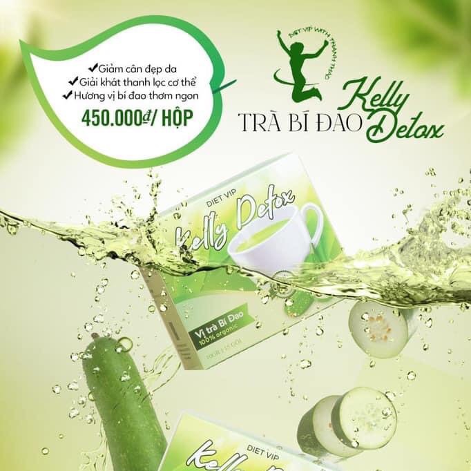 [HCM]TRÀ BÍ ĐAO KELLY DETOX (CHÍNH HÃNG)