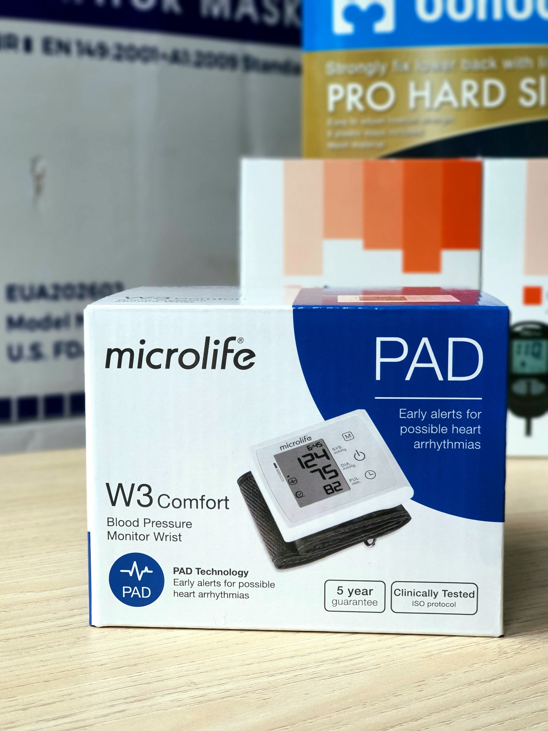 Máy đo huyết áp microlife w3 comfort - bảo hành 5 năm