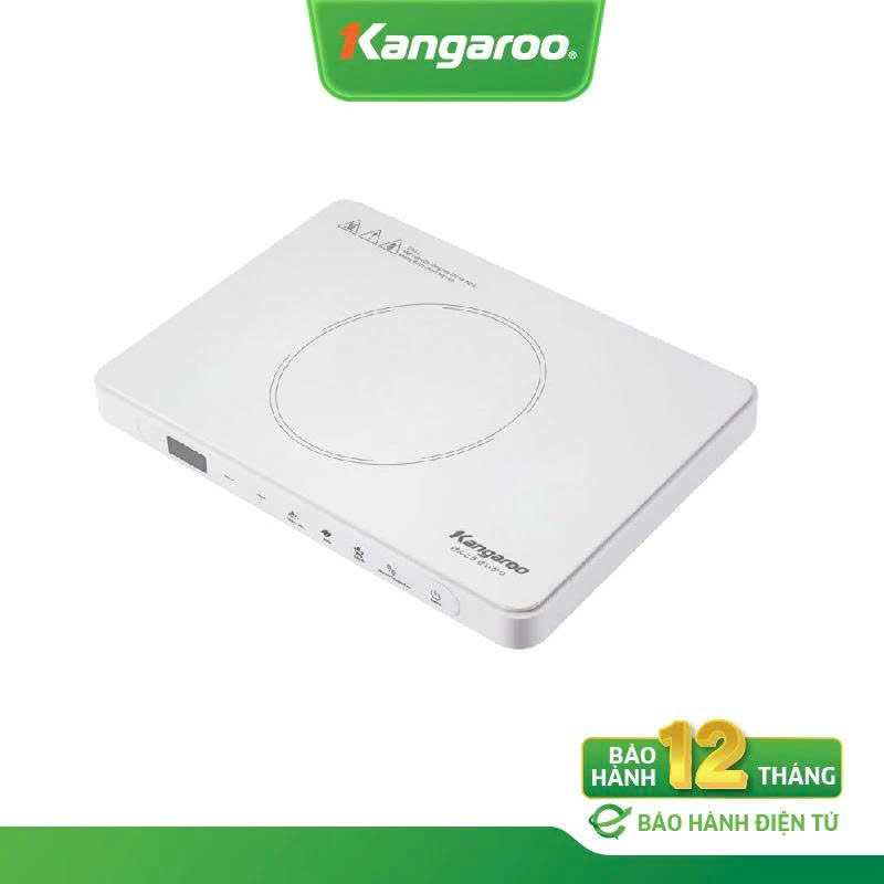 [BH 1 năm] Bếp hồng ngoại Kangaroo KG20IC2 - Mặt kính chịu nhiệt - Công suất 2000W - Hàng chính hãng