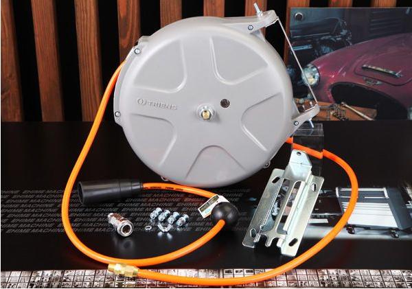 Cuộn dây hơi tự rút Triens Nhật SHS-210Z - Sử dụng trong các hãng xe máy, ô tô tại Việt Nam