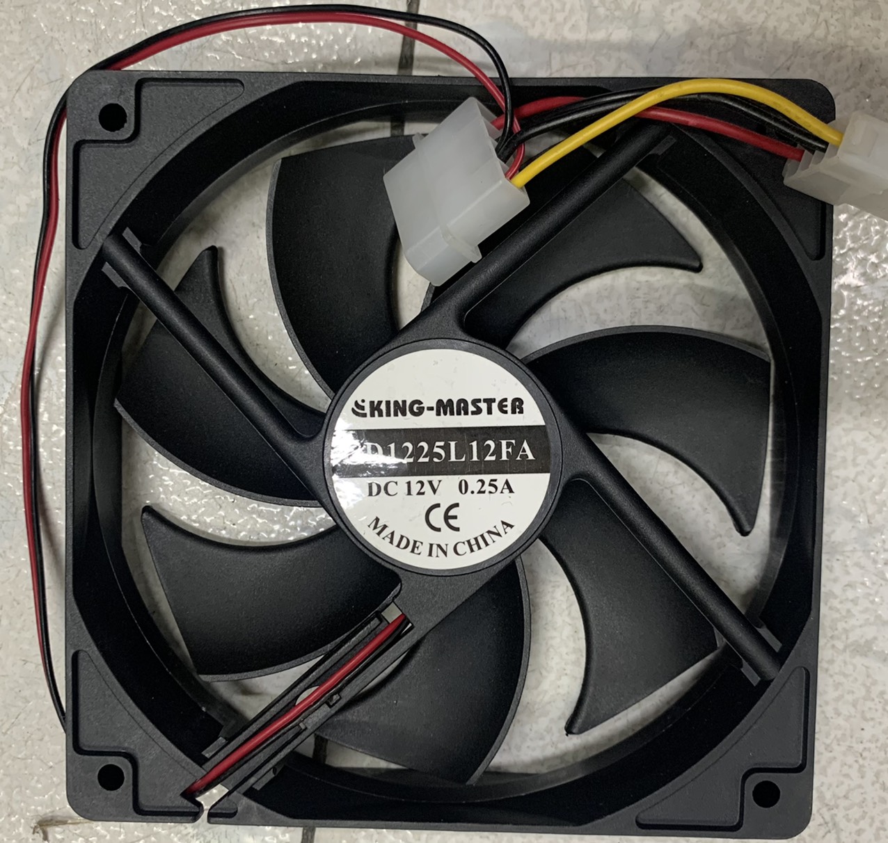 [HCM]Quạt case ATX 12 cm màu đen