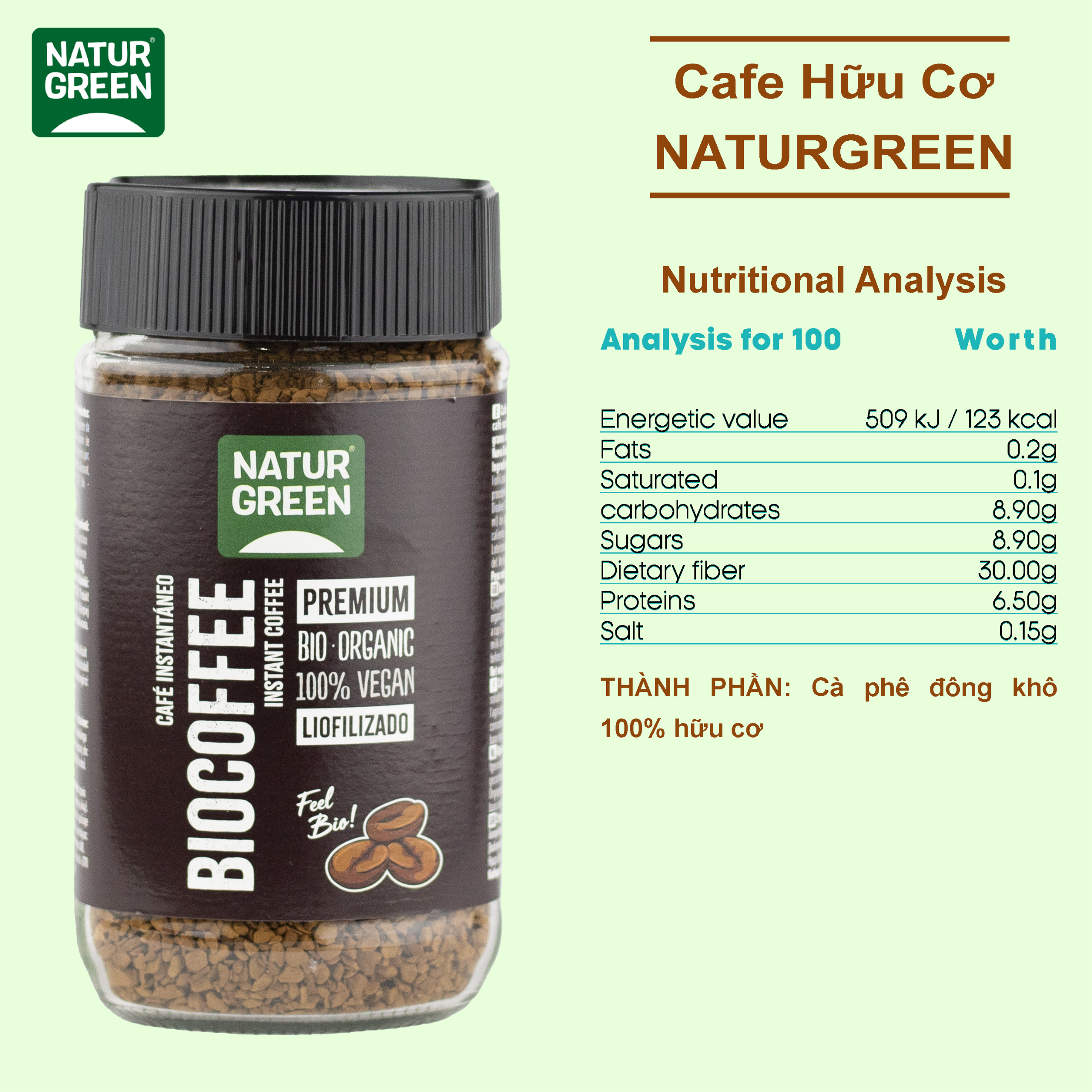 Cafe Hữu Cơ NaturGreen