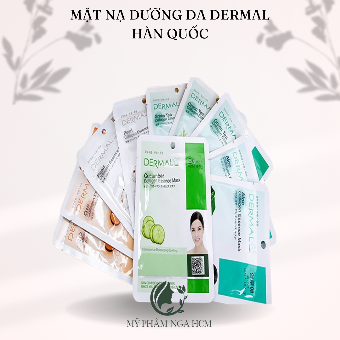 Mặt nạ dưỡng da dermal hàn quốc