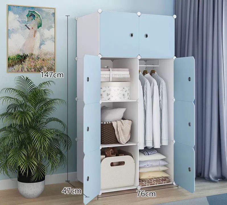 TỦ NHỰA 8 Ô LẮP GHÉP ĐA NĂNG DÀNH CHO SINH VIÊN VÀ GIA ĐÌNH DỄ DÀNG LẮP RÁP TIỆN LỢI.