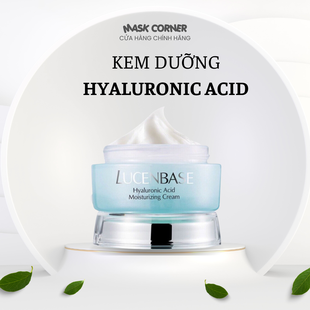 Kem dưỡng da Lucenbase cấp nước dưỡng ẩm Hyaluronic Acid