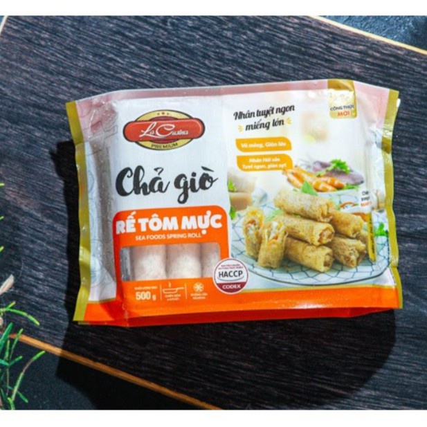 Chả giò rế tôm mực la cusina