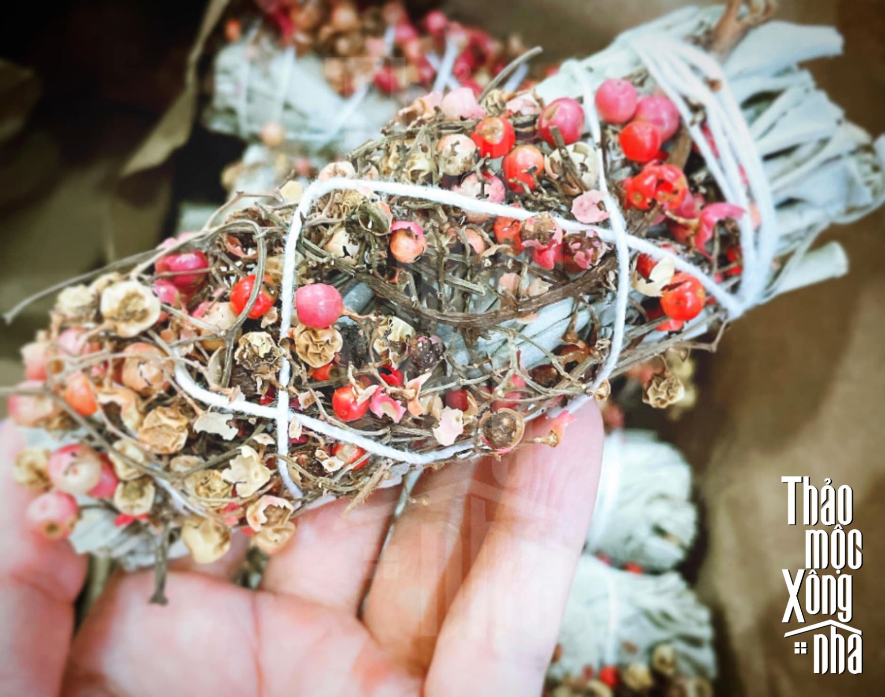 Xô thần bí - thảo mộc xông nhà