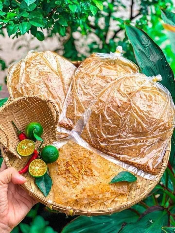 bánh tráng muối nhuyễn (60g) 5 bịch