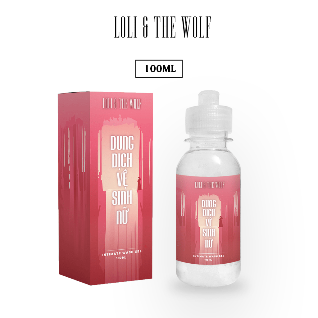 Dung dịch vệ sinh phụ nữ Original hương hoa cỏ hoàn toàn thiên nhiên an toàn cho da chai 100ml - LOLI THE WOLF