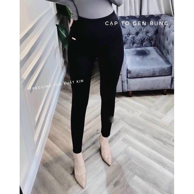 Quần legging cạp cao cha nel