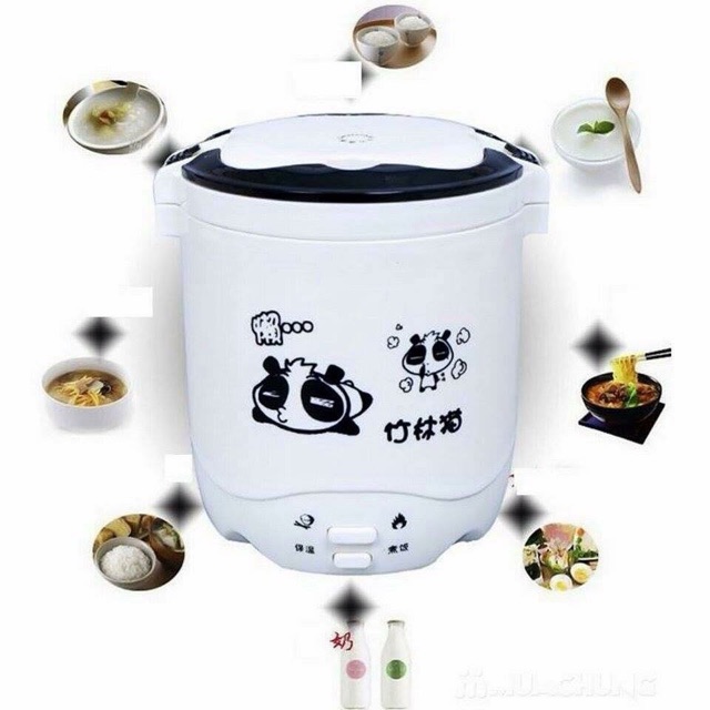 Nồi cơm điện mini 2 trong 1 đa chức năng thế hệ mới BH 1 tháng