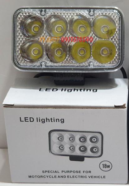 Đèn trợ sáng 8 nhân led siêu sáng