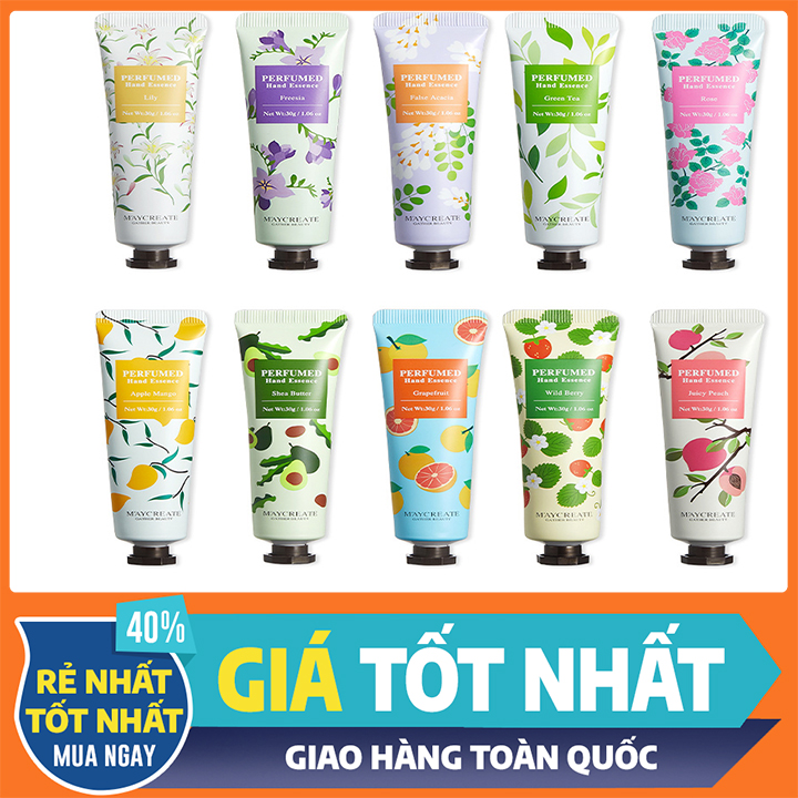 Kem dưỡng da tay dưỡng ẩm Maycreate mềm mịn kem dưỡng da tay nội địa trung